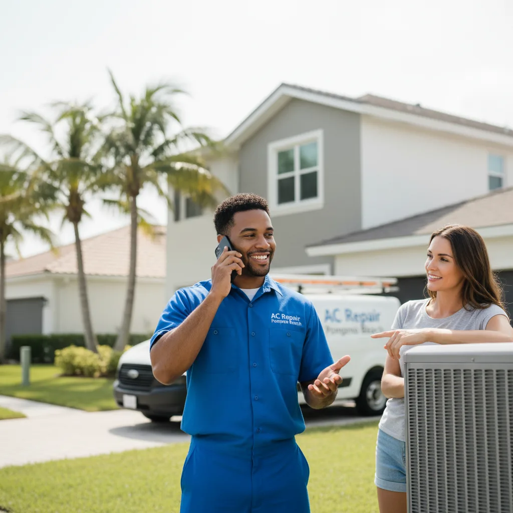 AC Repair Pompano Beach customer support in Sheffield Lake